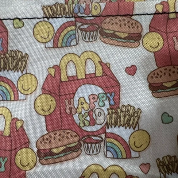 Happy Meal Themed Kids Lunch bag 8”x8” NEW!! - Picture 2 of 3